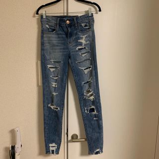 アメリカンイーグル(American Eagle)のジェギング　US4 アメリカンイーグル　新品(デニム/ジーンズ)