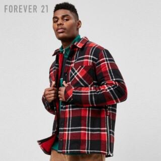 フォーエバートゥエンティーワン(FOREVER 21)の新品タグ付き　forever21 メンズカジュアルブルゾン(ブルゾン)