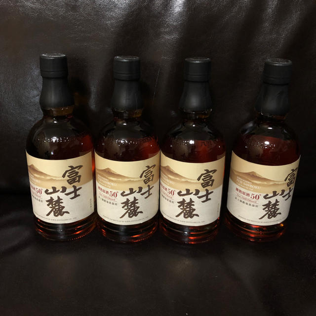 キリン(キリン)のキリン　富士山嶺　700ml 4本セット 食品/飲料/酒の酒(ウイスキー)の商品写真