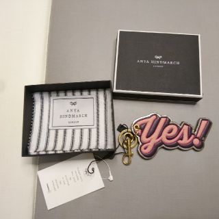 アニヤハインドマーチ(ANYA HINDMARCH)のアニヤハインドマーチ  キーホルダー yes！(キーホルダー)