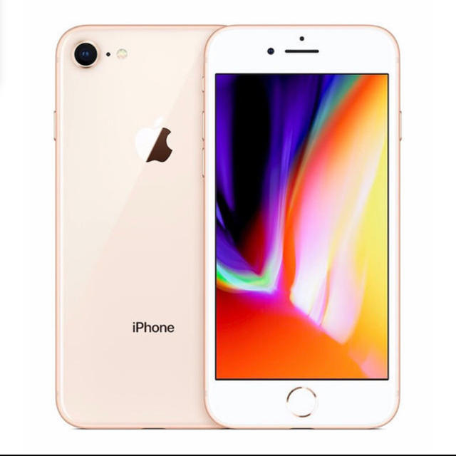 Apple(アップル)のiPhone8 64GB ゴールド スマホ/家電/カメラのスマートフォン/携帯電話(スマートフォン本体)の商品写真