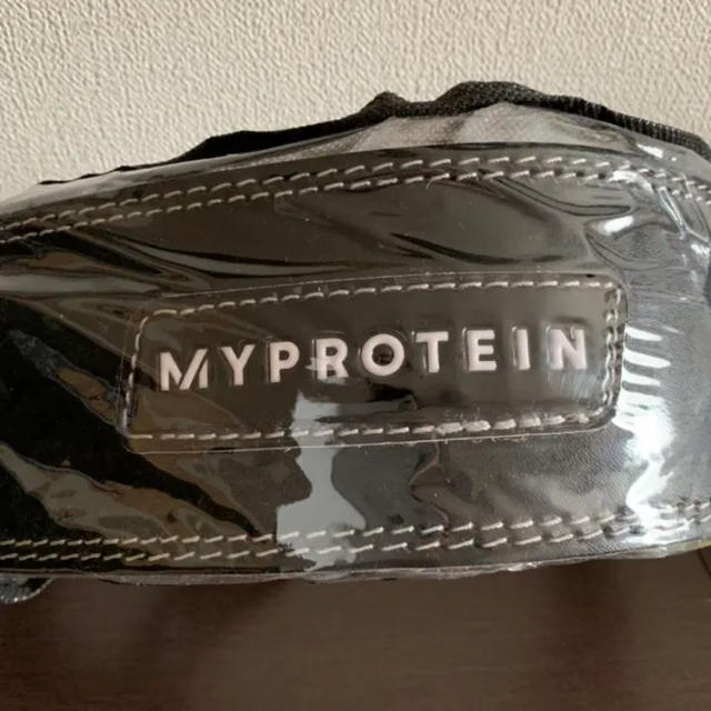 MYPROTEIN(マイプロテイン)の未開封 マイプロテイン レザーリフティングベルト スポーツ/アウトドアのトレーニング/エクササイズ(トレーニング用品)の商品写真