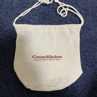 コスメキッチン(Cosme Kitchen)のコスメキッチン  巾着　オリジルナルバッグ　CosmeKitchen(ショップ袋)