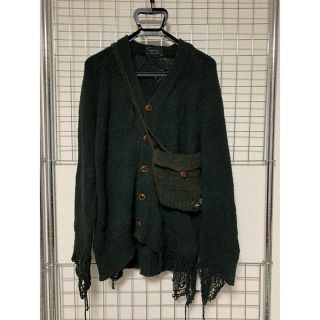 パターン NUMBER (N)INE ナンバーナイン カーディガン グランジ カート