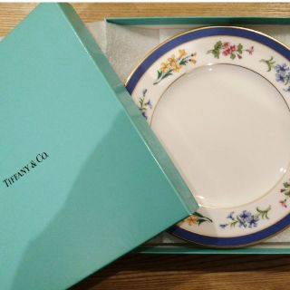 ティファニー(Tiffany & Co.)のティファニーフローラル　ペアプレート(食器)