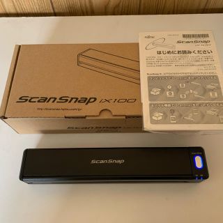 フジツウ(富士通)の使用僅少　FUJITSU（PFU）モバイルスキャナ　ScanSnap IX100(PC周辺機器)