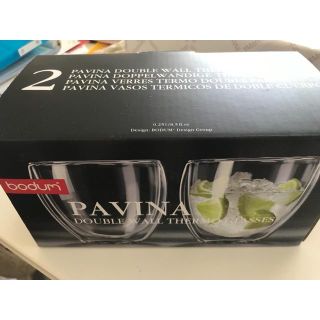 ボダム(bodum)のPAVINAダブルウォールペアグラス(グラス/カップ)