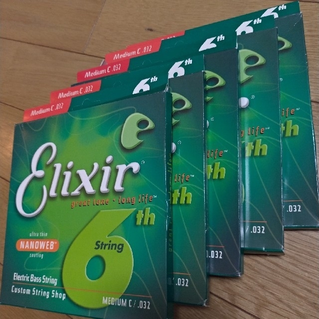 Elixir エリクサー ベース 弦 medium c 0.32の通販 by Sいす's shop｜ラクマ