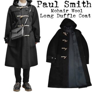 ポールスミス(Paul Smith)の★定価約￥8万★美品★Paul Smith★ダッフルコート★モヘヤ★ブラック★(ダッフルコート)