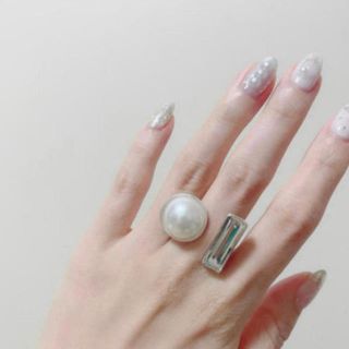 ドゥーズィエムクラス(DEUXIEME CLASSE)のperl &bijou ring(リング(指輪))