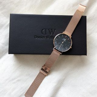 ダニエルウェリントン(Daniel Wellington)の早い者勝ち！【Daniel Wellington】ローズゴールド 32mm(腕時計)