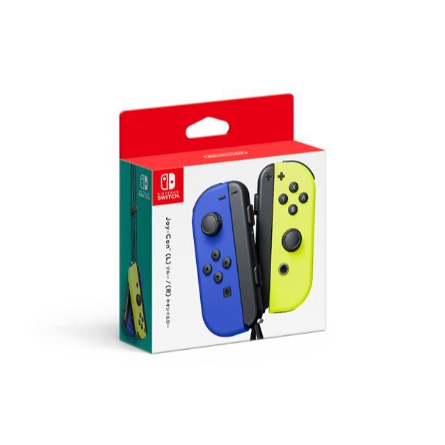 Nintendo Switch - 新品 Joy-Con(L) ブルー / (R) ネオンイエローの通販 by はるりおん's shop