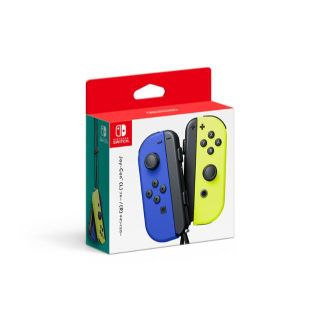 ニンテンドースイッチ(Nintendo Switch)の新品　Joy-Con(L) ブルー / (R) ネオンイエロー(その他)