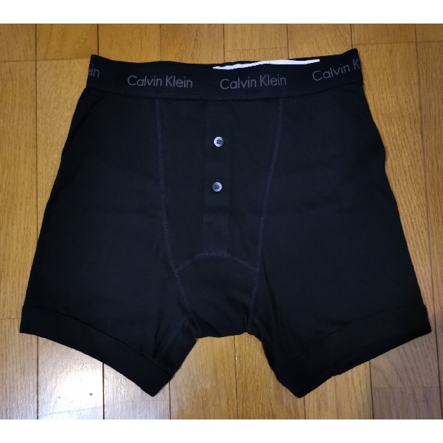 Calvin Klein(カルバンクライン)のカルバンクライン　新品　メンズ　ボクサーパンツ(ボタンフライ/ブラックS) メンズのアンダーウェア(ボクサーパンツ)の商品写真