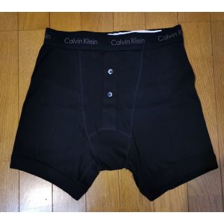 カルバンクライン(Calvin Klein)のカルバンクライン　新品　メンズ　ボクサーパンツ(ボタンフライ/ブラックS)(ボクサーパンツ)