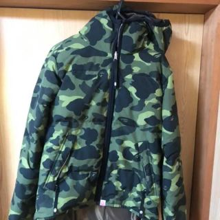 アベイシングエイプ(A BATHING APE)のA  BATHING  APE  リバーシブルダウンジャケット(ダウンジャケット)