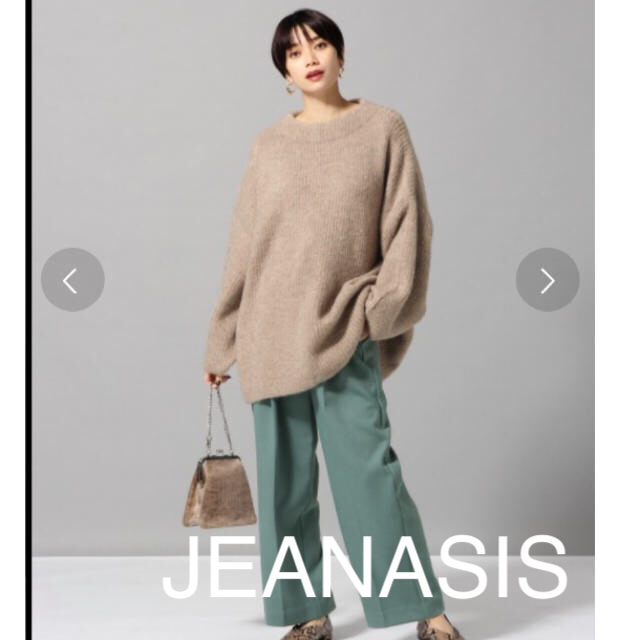 売切れ商品✨7,150円 JEANASIS ゆるニット 新品未使用