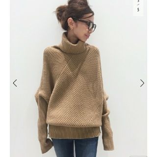 アパルトモンドゥーズィエムクラス(L'Appartement DEUXIEME CLASSE)の美品☆ アパルトモン タートルネック Asymmetry Knit(ニット/セーター)