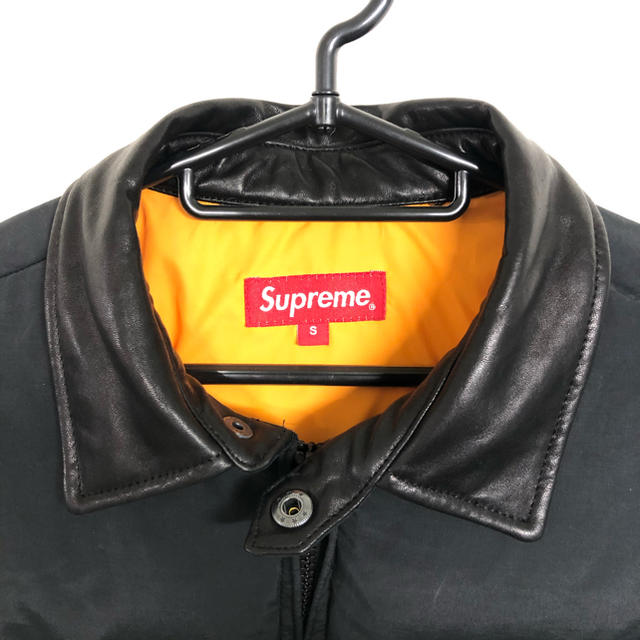 Supreme Leather Collar Puffy Jacket ダウン | www.innoveering.net
