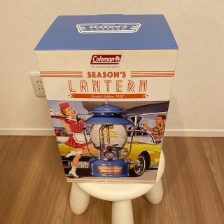 コールマン(Coleman)の【新品／未使用】シーズンズランタン2017（ヴィンテージブルー）(ライト/ランタン)