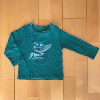 プチバトー(PETIT BATEAU)のプチバトーロンT（80㎝）(Ｔシャツ)