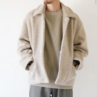 uru ウル 18aw wool boa blouson ボアブルゾン