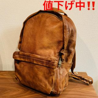 ゲンテン(genten)の予約済み　dan genten レザーバックパック ブラウン(茶)(バッグパック/リュック)