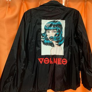 エクストララージ(XLARGE)のvolneo 限定 超希少 黒 コーチジャケット ストリート オシャレ(ナイロンジャケット)