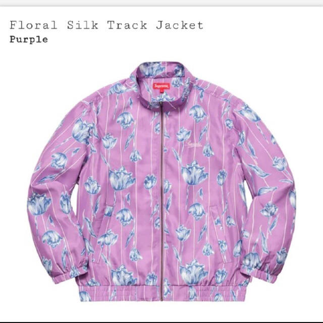 Supreme Floral Silk Track Jacket Supreme Floral Silk Track Jacket
