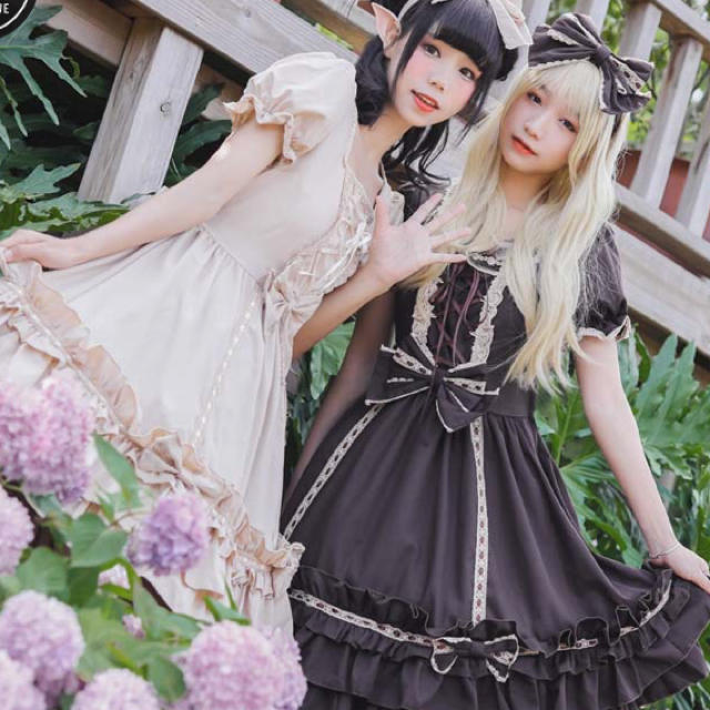 BODYLINE(ボディライン)のロリィタ　ドレスandシューズ レディースのワンピース(ひざ丈ワンピース)の商品写真