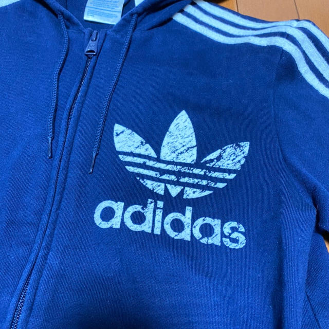 Adidas アディダス オリジナルス ダメージ加工 スエット パーカーの通販 By Aloha Smile アディダスならラクマ