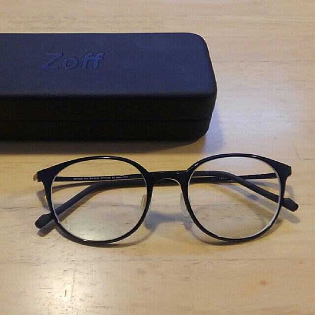 Zoff(ゾフ)のzoff　ボストンメガネ レディースのファッション小物(サングラス/メガネ)の商品写真