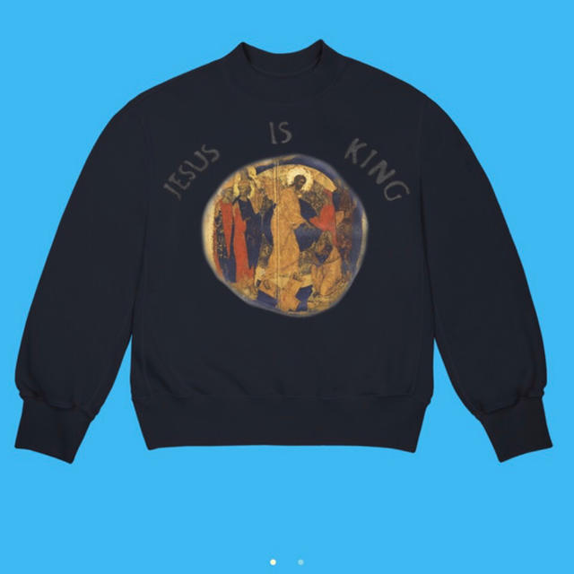 JESUS IS KING PAINTING CREWNECK Iのサムネイル