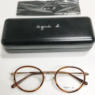 アニエスベー(agnes b.)の【新品・未使用品】アニエスベー  メガネ(サングラス/メガネ)