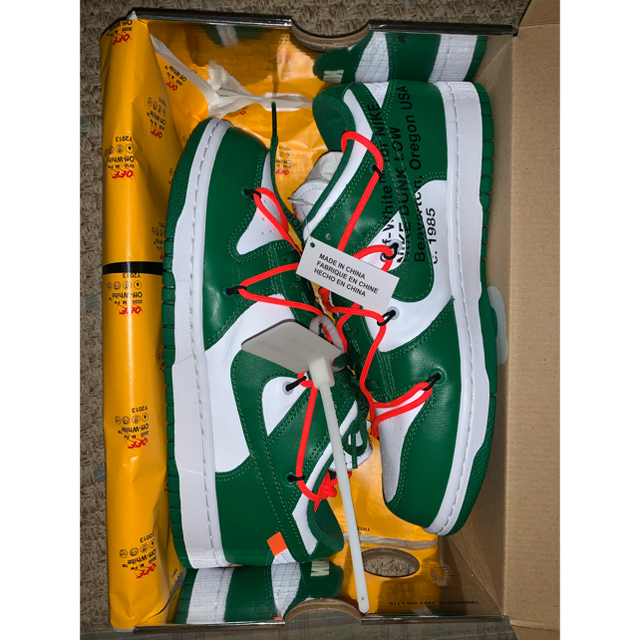 NIKE - OFF-WHITE × NIKE DUNK LOW / PINE-GREEN