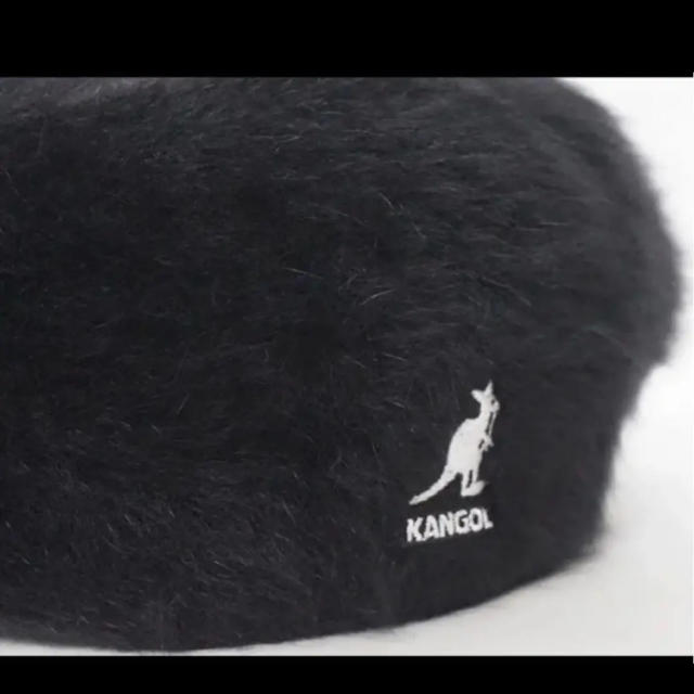 KANGOL(カンゴール)のM ) 未使用　KANGOL　カンゴール　FURGORA ハンチング　ブラック レディースの帽子(ハンチング/ベレー帽)の商品写真