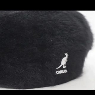 カンゴール(KANGOL)のM ) 未使用　KANGOL　カンゴール　FURGORA ハンチング　ブラック(ハンチング/ベレー帽)