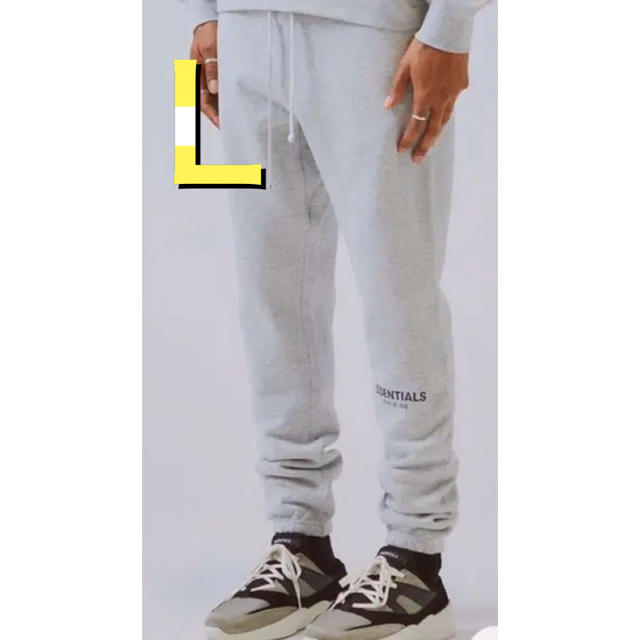 ESSENTIALS SWEATPANTS ライトグレー