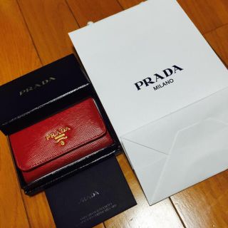 プラダ(PRADA)の新品箱付き プラダ キーケース(キーケース)