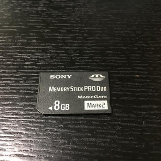 ソニー(SONY)のメモリースティック pro duo 8GB(その他)