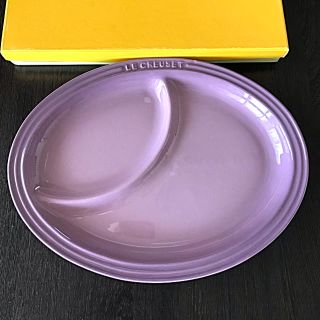 ルクルーゼ(LE CREUSET)のルクルーゼ マルチオーバルプレート モーヴピンク(食器)