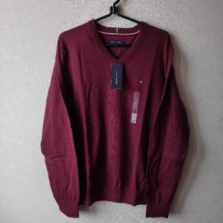 トミーヒルフィガー(TOMMY HILFIGER)の新品★トミーヒルフィガー★Vネック ニット(ニット/セーター)