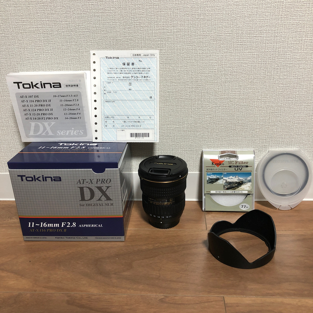 トップ AT-X 超広角 PRO DX TOKINA F2.8 AT-X PRO 11-16mm 11-16mm TOKINA F2.8 AT-X116  ２セット以上購入で、おまけ１本