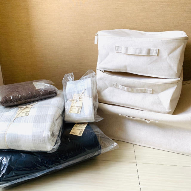 MUJI (無印良品)(ムジルシリョウヒン)のqoo様専用 インテリア/住まい/日用品のラグ/カーペット/マット(ラグ)の商品写真