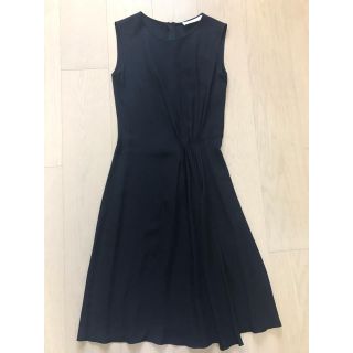 クリスチャンディオール(Christian Dior)のディオール　黒36サイズ　ワンピース★極美品！銀座店購入(ひざ丈ワンピース)