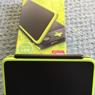 ニンテンドー2DS(ニンテンドー2DS)の【美品】偽トロ キャプチャ付き Nintendo 2DS LL(携帯用ゲーム機本体)