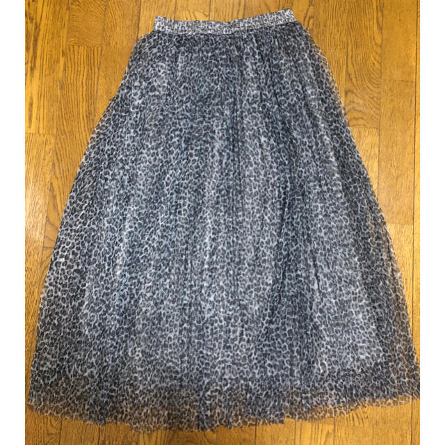 archives(アルシーヴ)のarchives レオパード柄チュールスカート レディースのスカート(ロングスカート)の商品写真