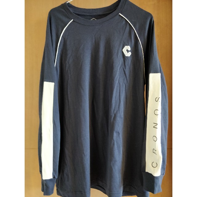 CRONOS クロノス ARM LOGO LONG SLEEVE【NAVY】
 メンズのトップス(Tシャツ/カットソー(七分/長袖))の商品写真