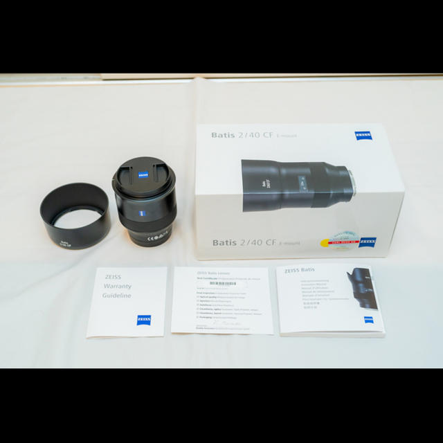 【高額売筋】 【美品】ZEISS Batis 2/40 CF 40mm F2 Eマウント保証残 レンズ(単焦点)