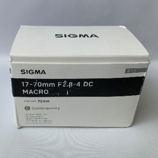 SIGMA ズームレンズ17-70mmキヤノン用【新品未使用】のサムネイル